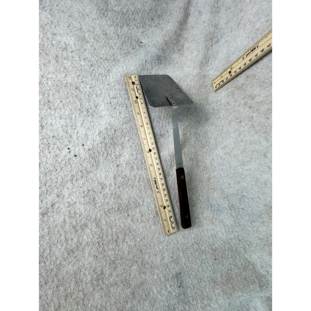 Vintage Stainless Solid Spatula Flipper Long Handle‎ Unbranded